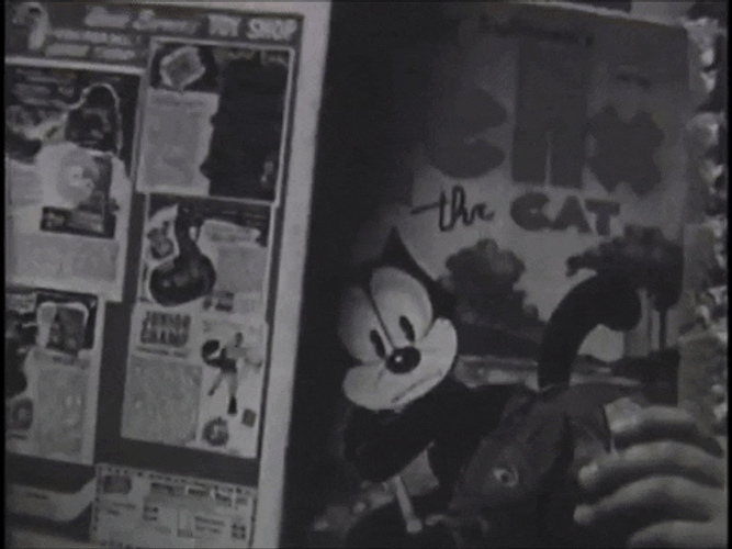 40S Comic Book Style GIF