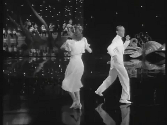 40S Couple Tapping Feet GIF