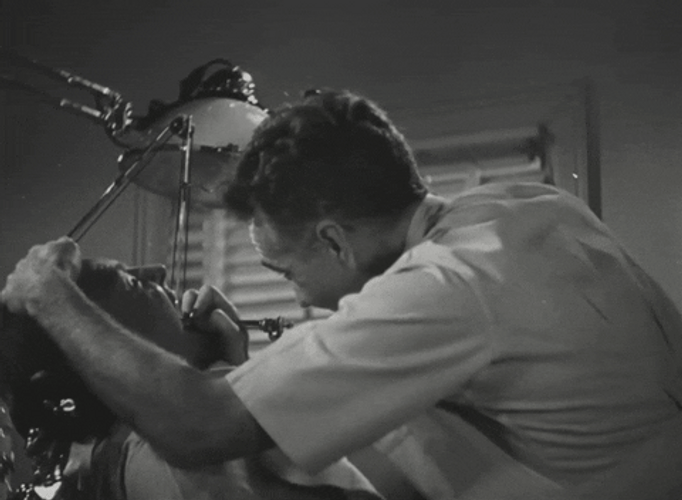 40S Dentist Patient GIF