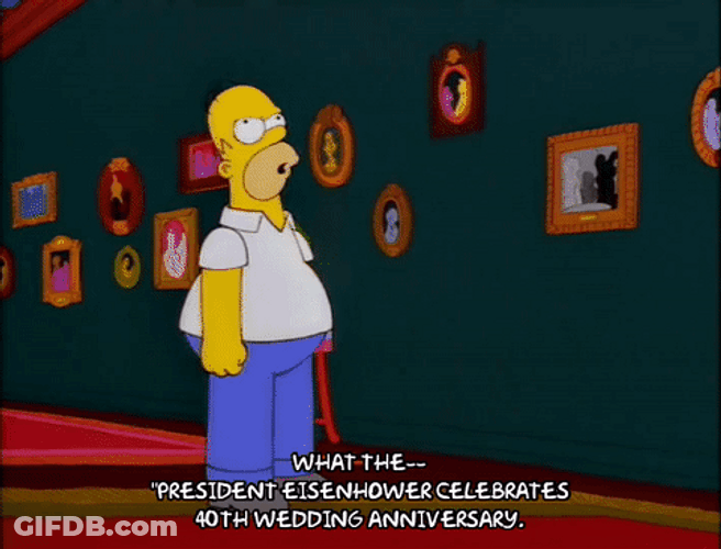 40Th Anniversary Simpsons GIF