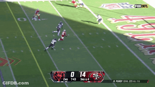 49Ers Vs Bears Football On Fox NFL GIF