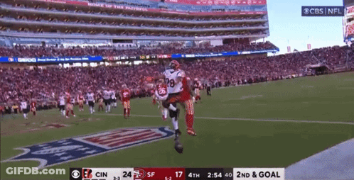 49Ers Vs Broncos Football Game GIF