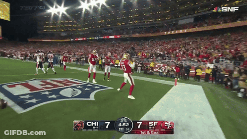 49Ers Vs Chicago Bears Football Game GIF