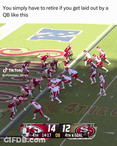 49Ers Vs Chiefs Football Game GIF