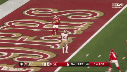 49Ers Vs Chiefs Football Game GIF