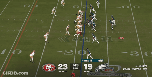 49Ers Vs Jets Football Game GIF