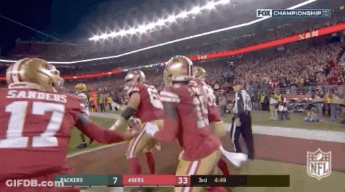 49Ers Vs Packers Football On Fox Championship GIF