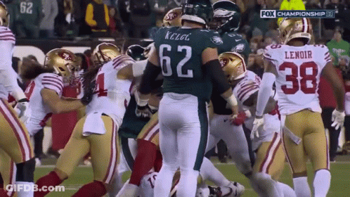 49Ers Vs Seahawks Football Game GIF