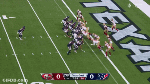 49Ers Vs Texans Football Game GIF