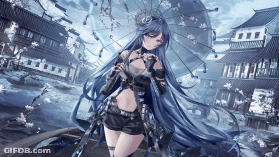 4K Anime Legion Girl Danbooru GIF
