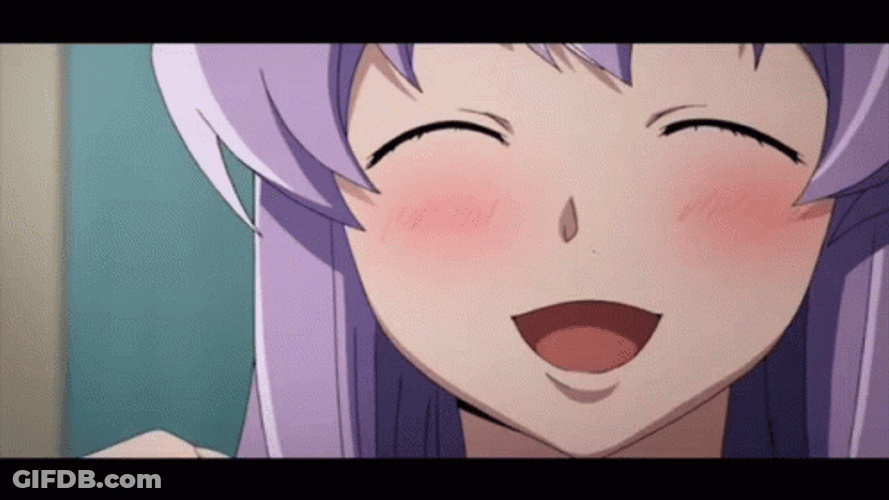 4K Anime Mao Nonosaka Future Diary GIF