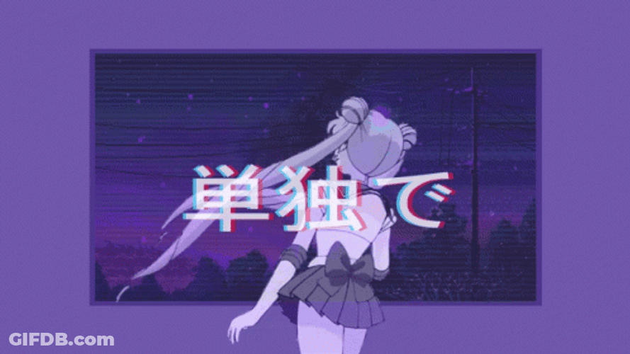 4K Anime Sailor Moon Title Trailer GIF