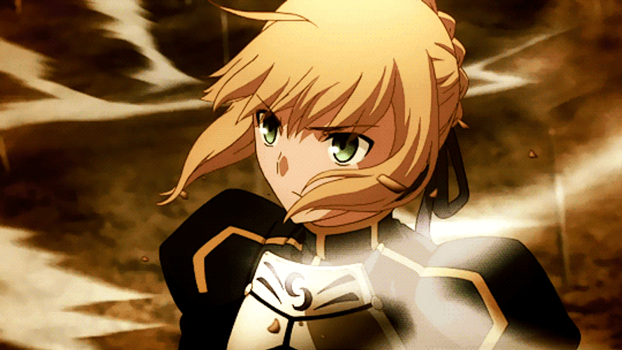 4K Artoria Pendragon GIF