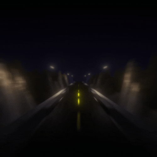 4K Driving Fast Road Trip GIF