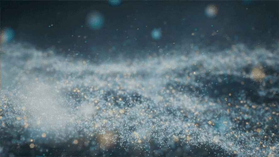4K Glitter Bounce GIF