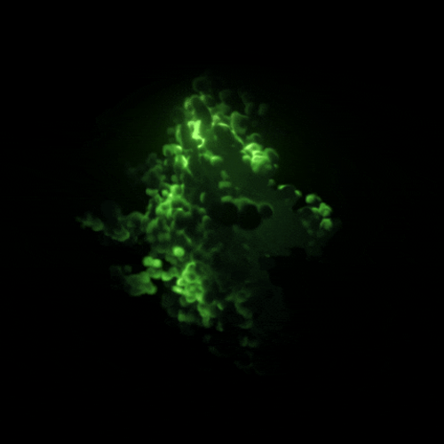 4K Neon Glow Loop GIF