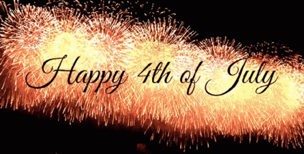 4Th Of July Elegant Fireworks GIF