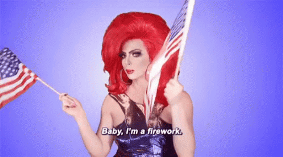 4Th Of July Rupaul's Drag Queen GIF
