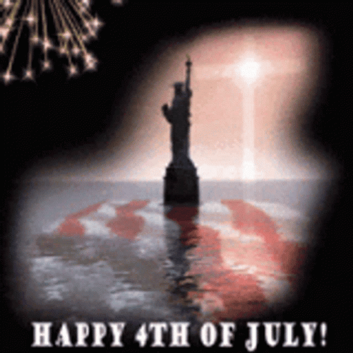 4Th Of July Statue Of Liberty GIF