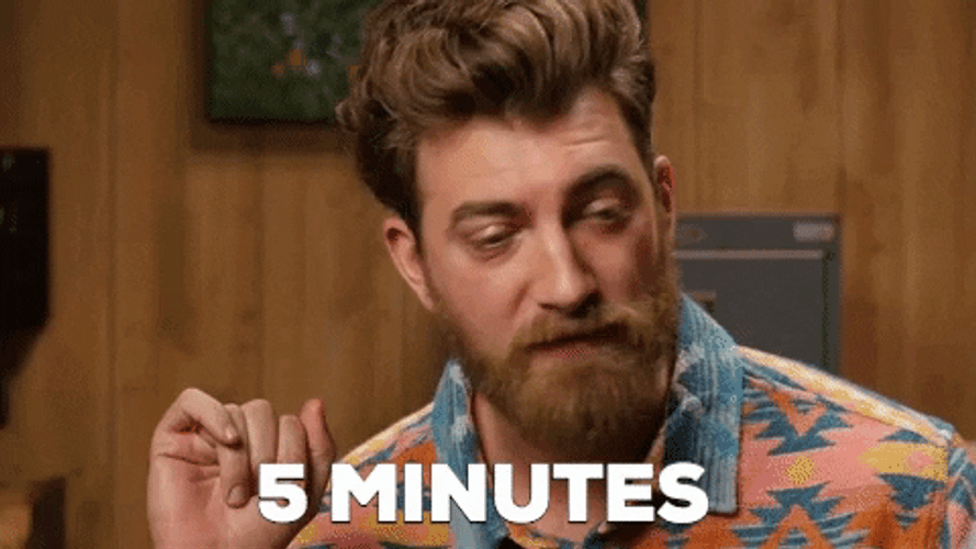 5 Minutes Timer GIF