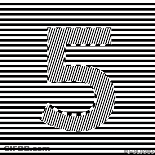 5 Pi-Slices GIF