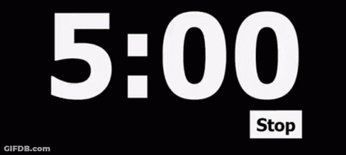 5 Stop Time GIF