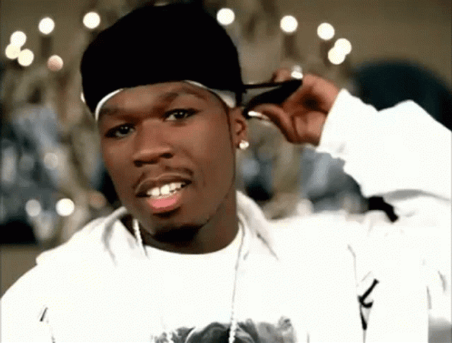 50 Cent Flipping Cap Meme GIF