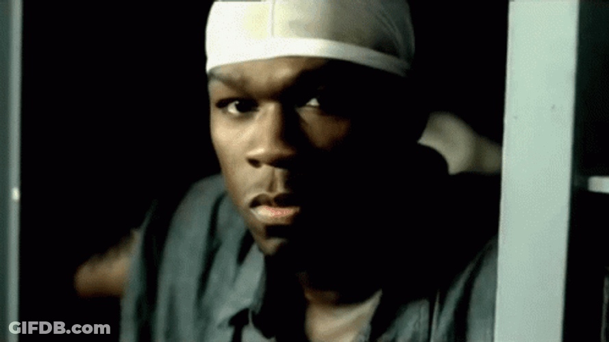 50 Cent Serious Face GIF