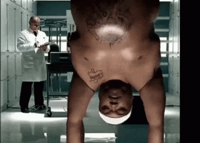 50 Cent Upside Down GIF