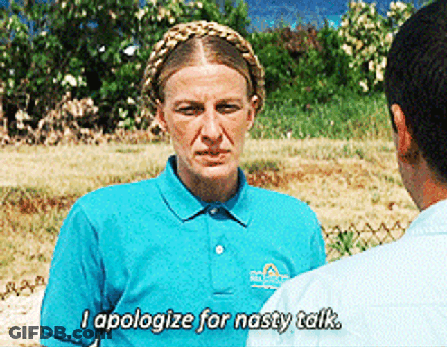 50 First Dates Alexa Apologize For Nasty Talk GIF