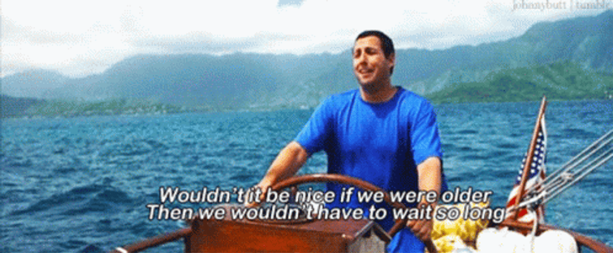 50 First Dates Henry Roth Steering Boat GIF