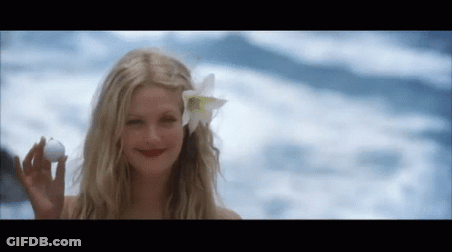 50 First Dates Lucy Whitmore Showing Ball GIF