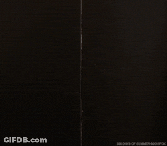 500 Days Of Summer Tom Hansen Inside Elevator GIF