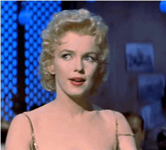 50S Actress Marilyn Monroe GIF