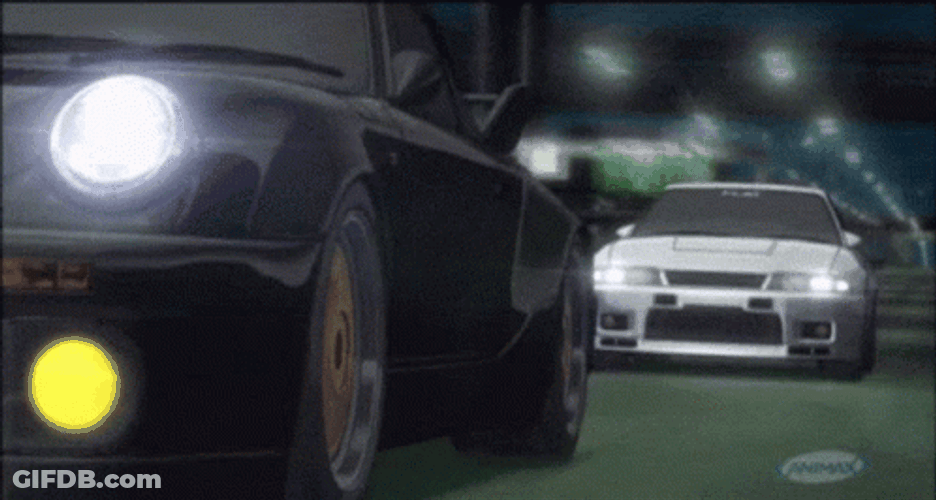 6 To Midnight Animated Chasing Cars GIF
