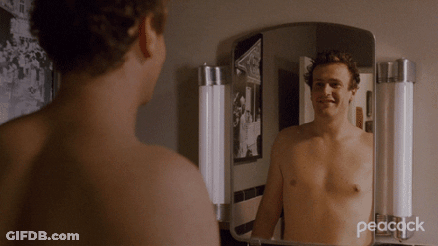 6 To Midnight Jason Segel Moving Chest Muscles GIF