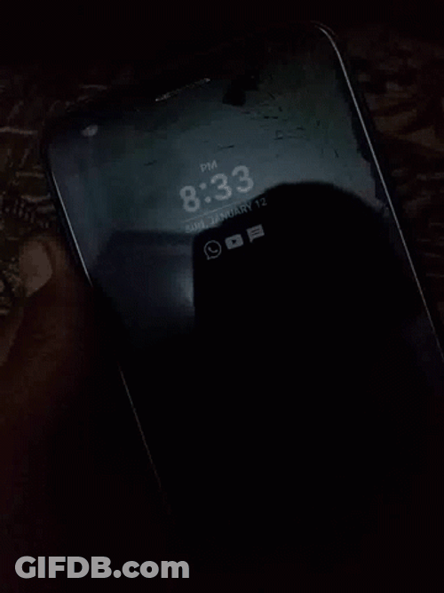 6 To Midnight Phones Lights Up At 8 GIF