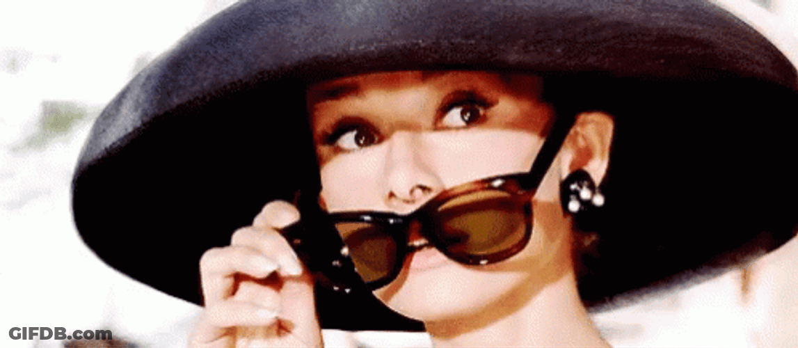 60S Audrey Hepburn GIF