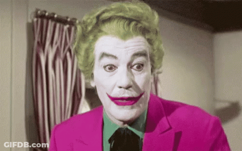 60S Cesar Romero Joker GIF