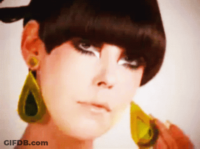 60S Fashion Looks GIF