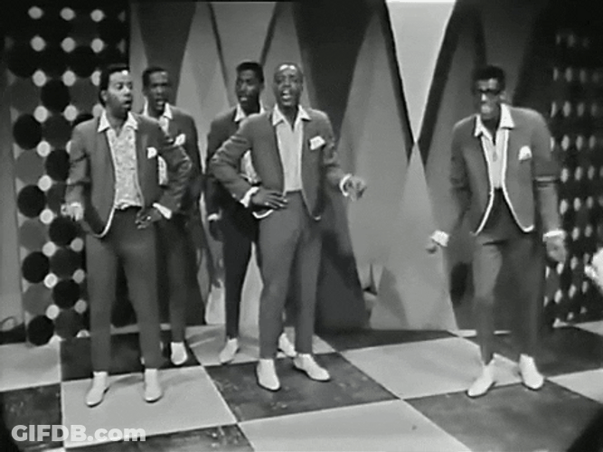 60S Temptations Singing Group GIF