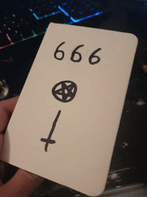 666 Death Note GIF