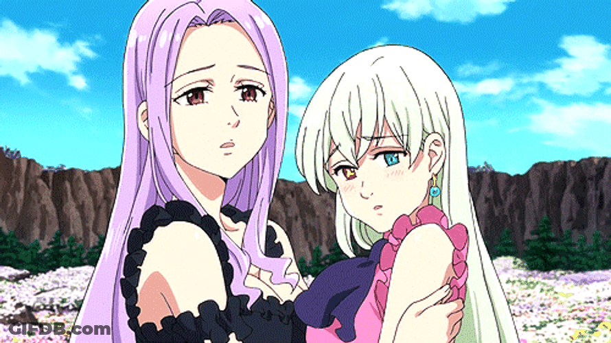 7 Deadly Sins Margaret And Elizabeth Liones GIF