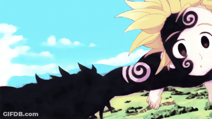 7 Deadly Sins Meliodas Demon Powers GIF