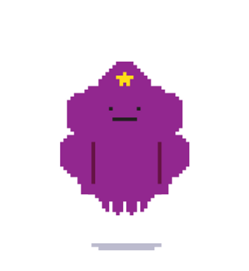 8-Bit Lumpy Space Princess GIF