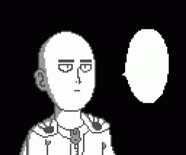 8-Bit Ok Saitama OPM GIF