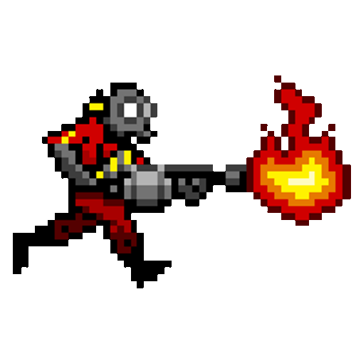 8-Bit Pyro TF2 Sticker GIF