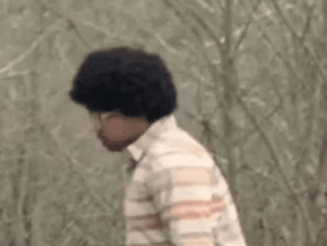 80S Afro Man GIF