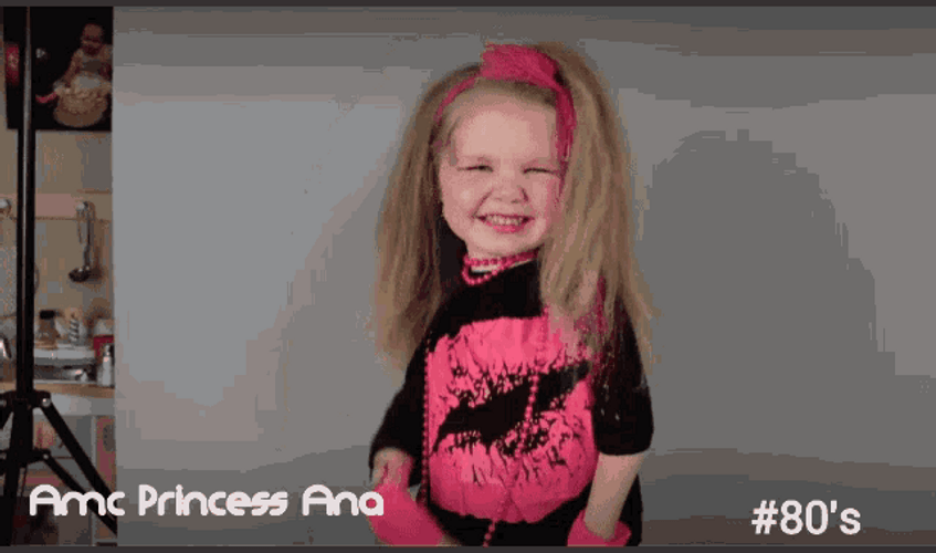 80S Dancing Kid GIF