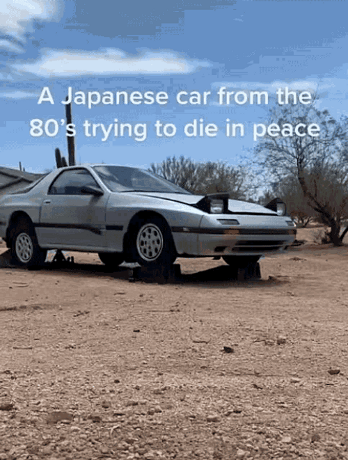 80S Japanese Car GIF